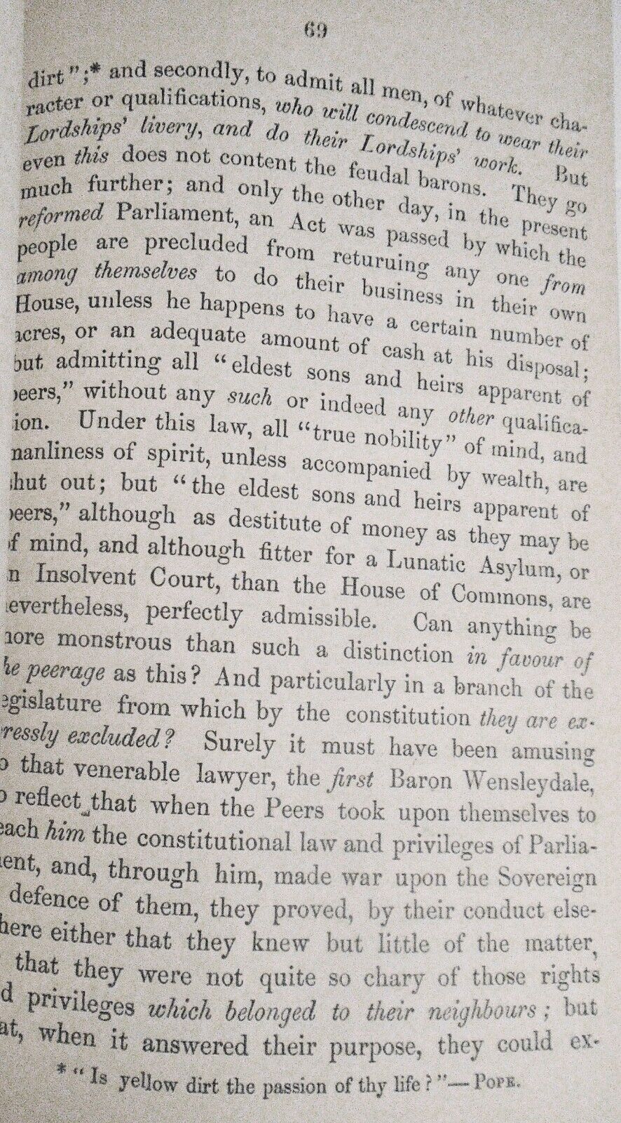 1856 House of Commons for the people : an appeal to men of business...