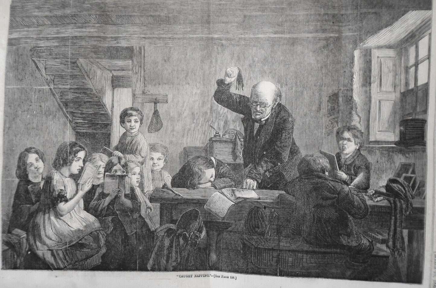 Harper's Weekly March 10, 1866 -  Fireworks for Washington's birthday; Oil fires