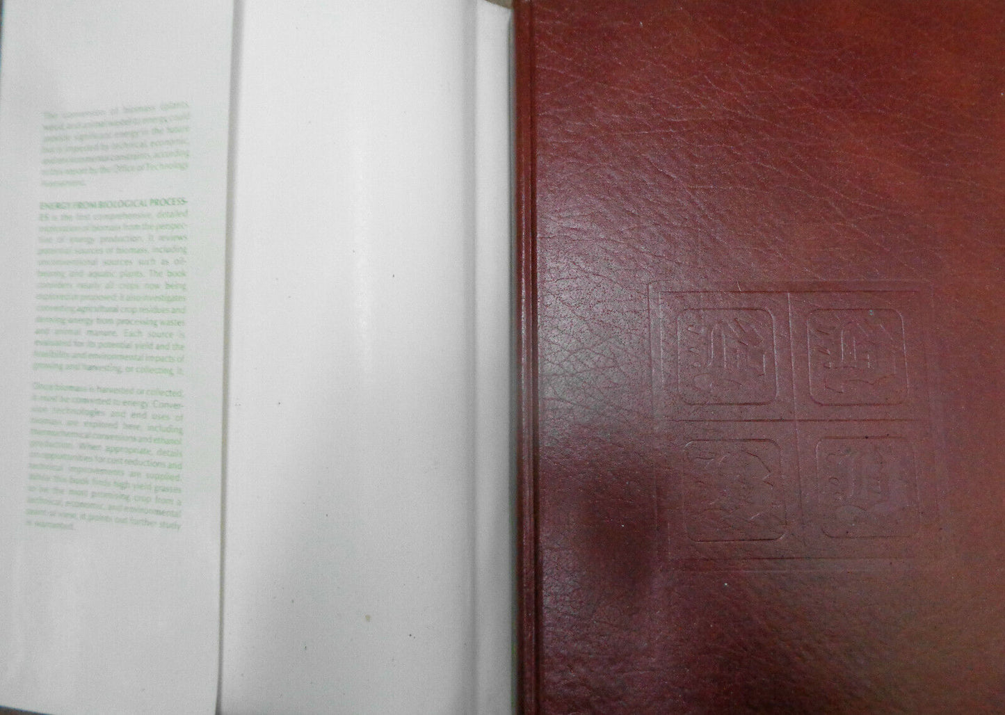 Energy from biological processes : technical and environmental analyses. HC 1981