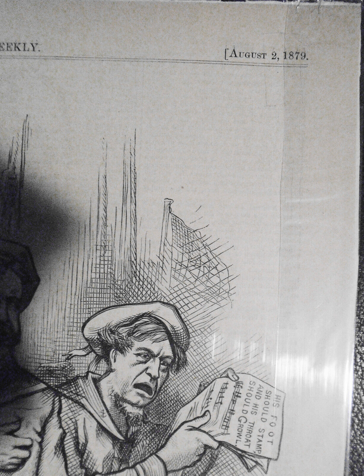 The Campaign Song. Trio and Chorus... by Thomas Nast  - Harper's Weekly, 1879