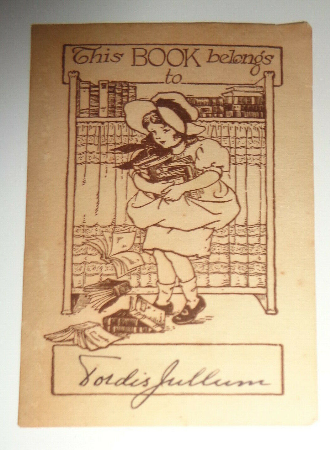 Tordis Gullum Ex-libris Bookplate