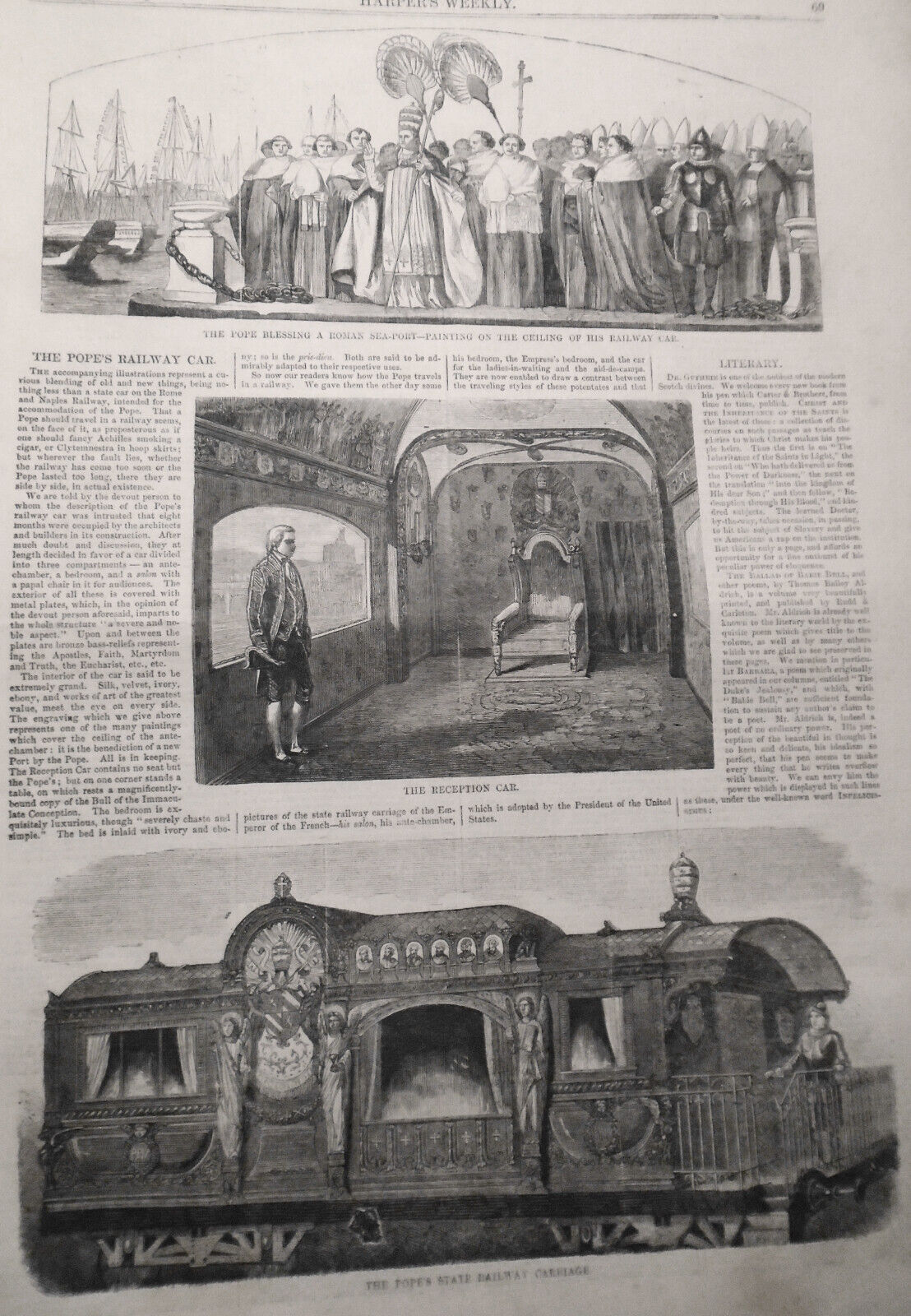 Harper's Weekly June 29, 1859 - Cuba: Negroes; plantation; Employment Of Women