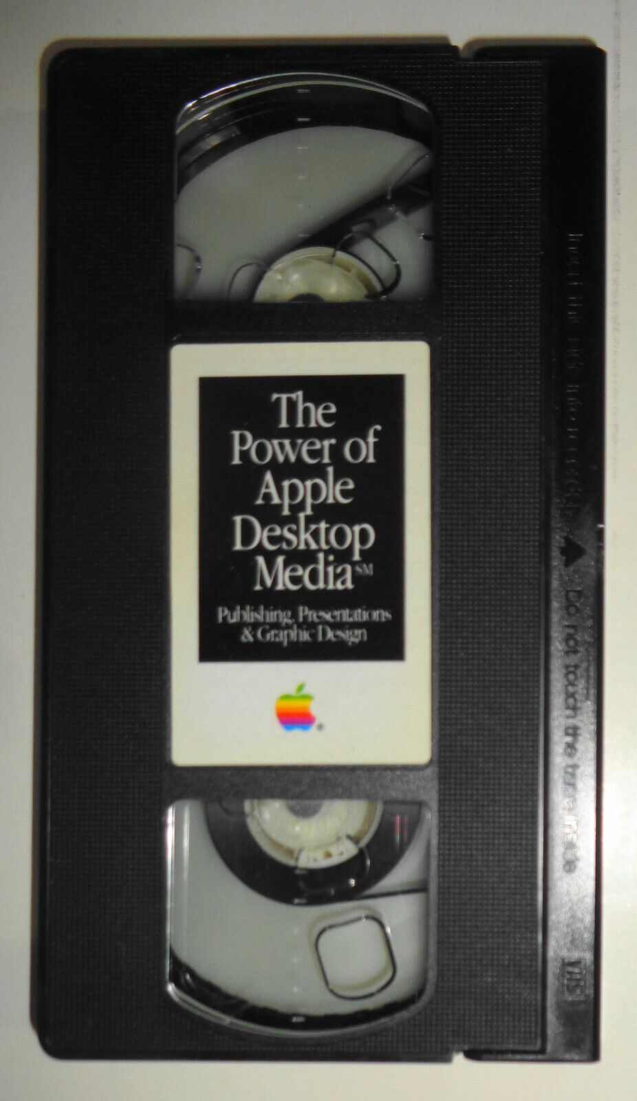 The Power Of Apple Desktop Media VHS Tape & Promo package. 1990.