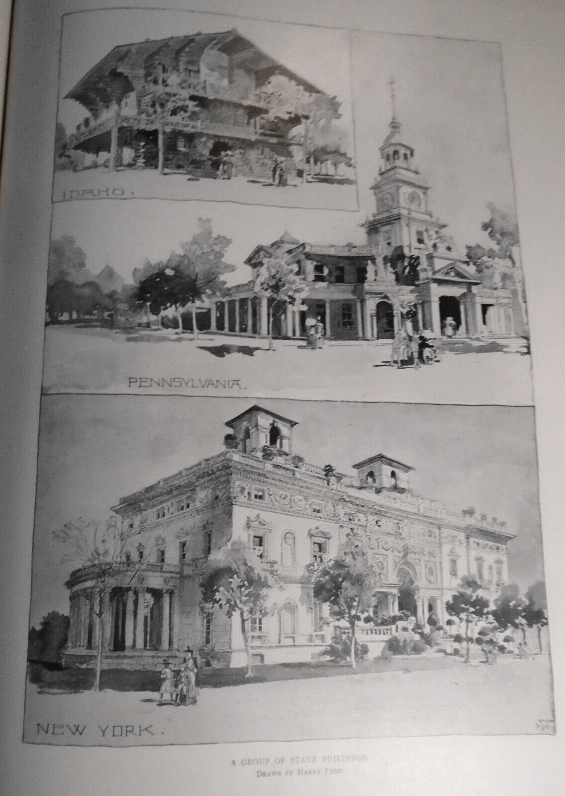 1895 The Story Of The Exposition: illustrated ... by Ripley Hitchcock