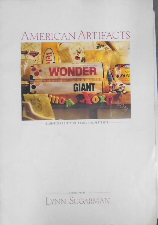 American Artifacts - [Signed] by Lynn Sugarman. First Edition 1987