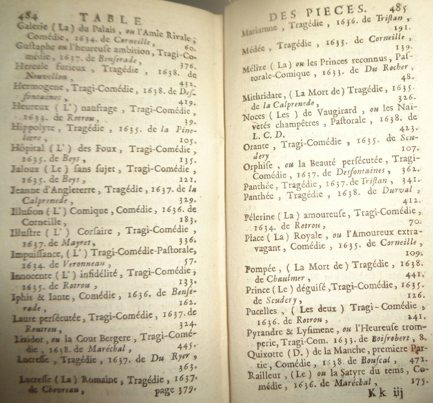 1745 Histoire Du Théâtre François Depuis Son Origine jusqu'à présent Tome Cinq