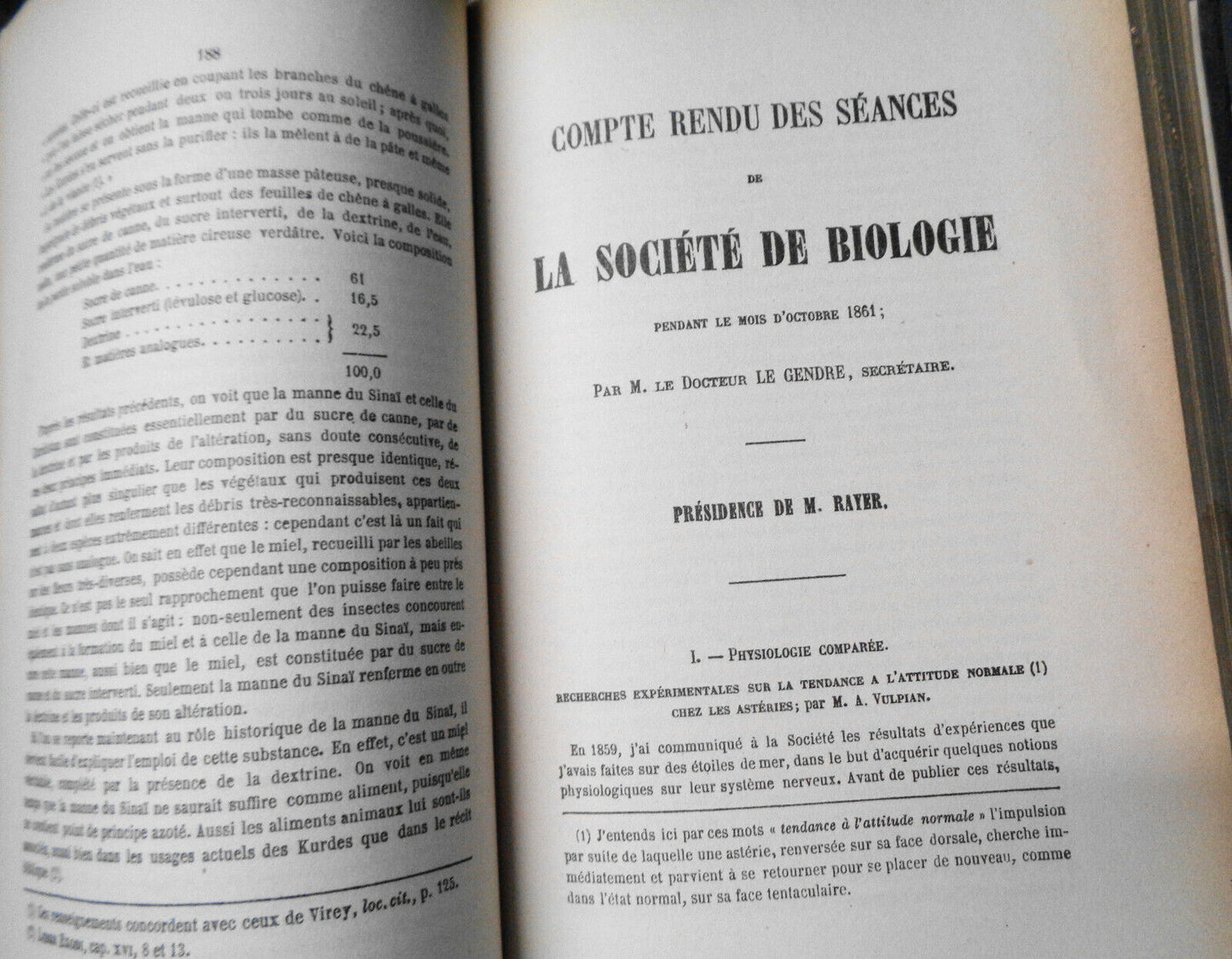 1861 COMPTES RENDUS DES SEANCES ET MEMOIRES DE LA SOCIETE DE BIOLOGIE Ser 3 T3