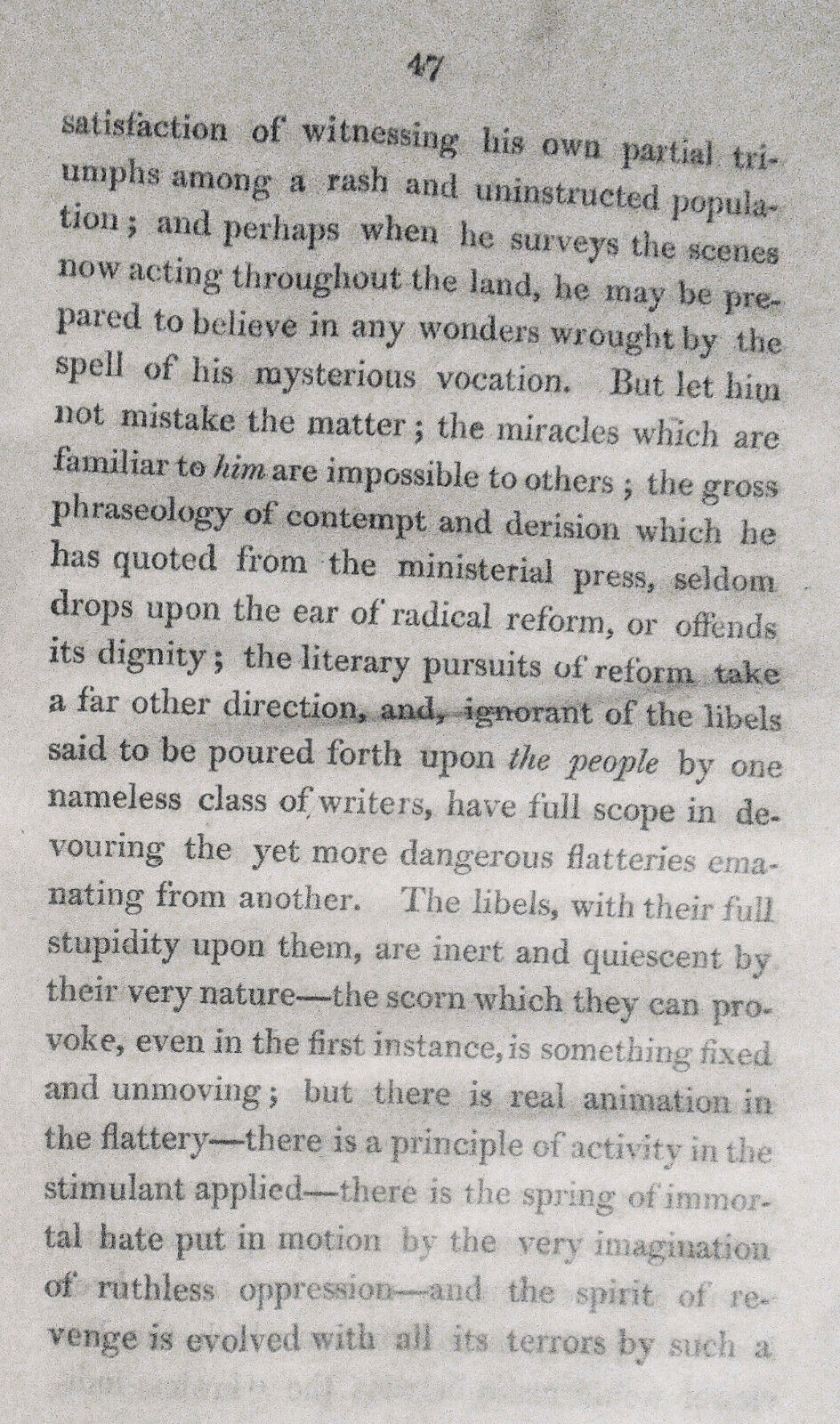 1820 On causes of the present discontents... strictures on... Edinburgh Review