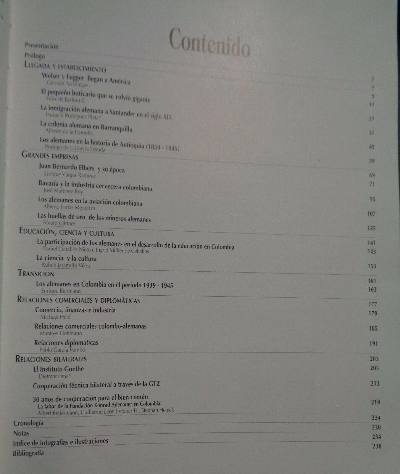 PRESENCIA ALEMANA EN COLOMBIA, by Claudia Tapias O. 1st ed 1993 -Spanish edition