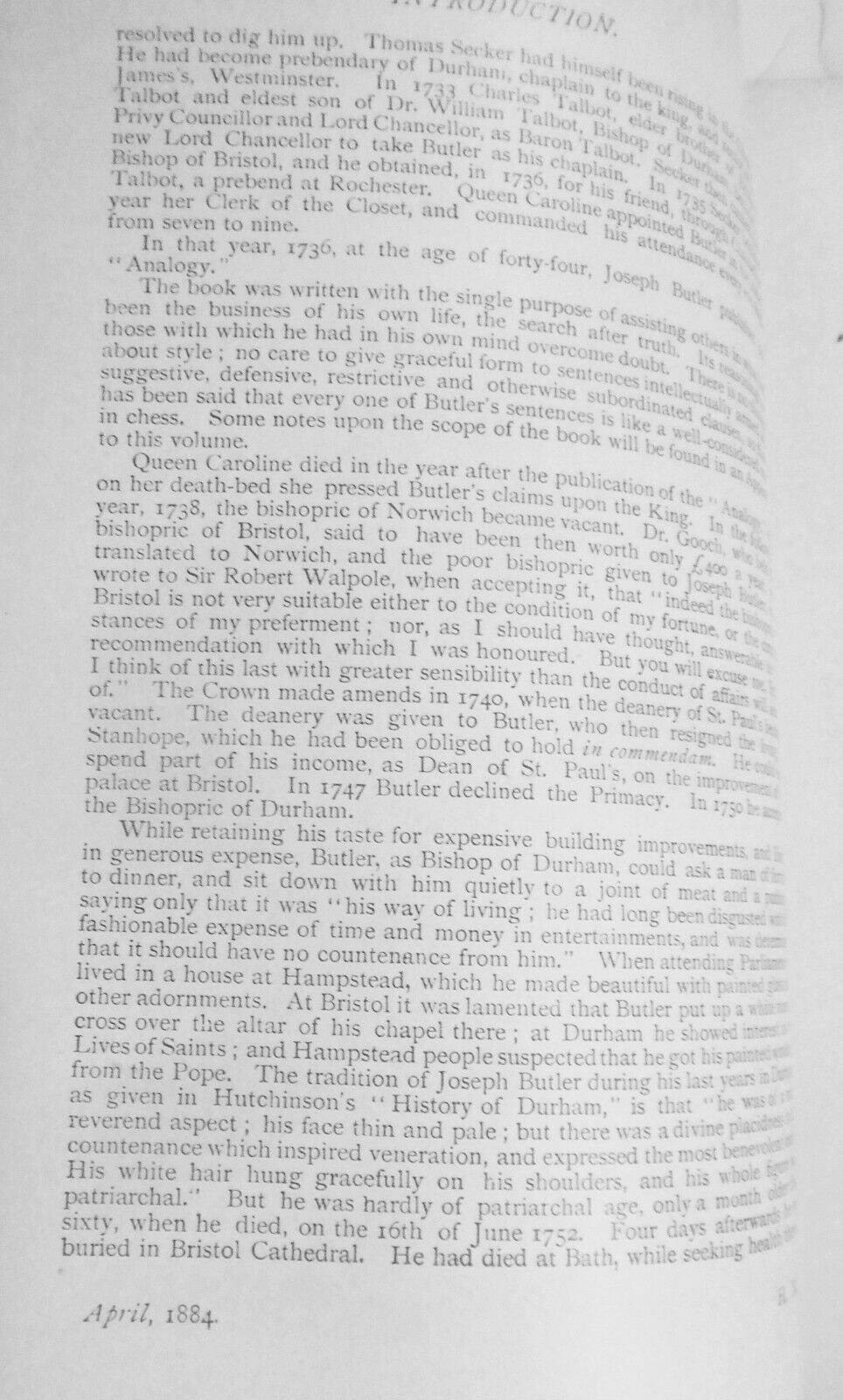 [Binding] The Analogy of Religion Natural and Revealed, by Joseph Butler [1898]