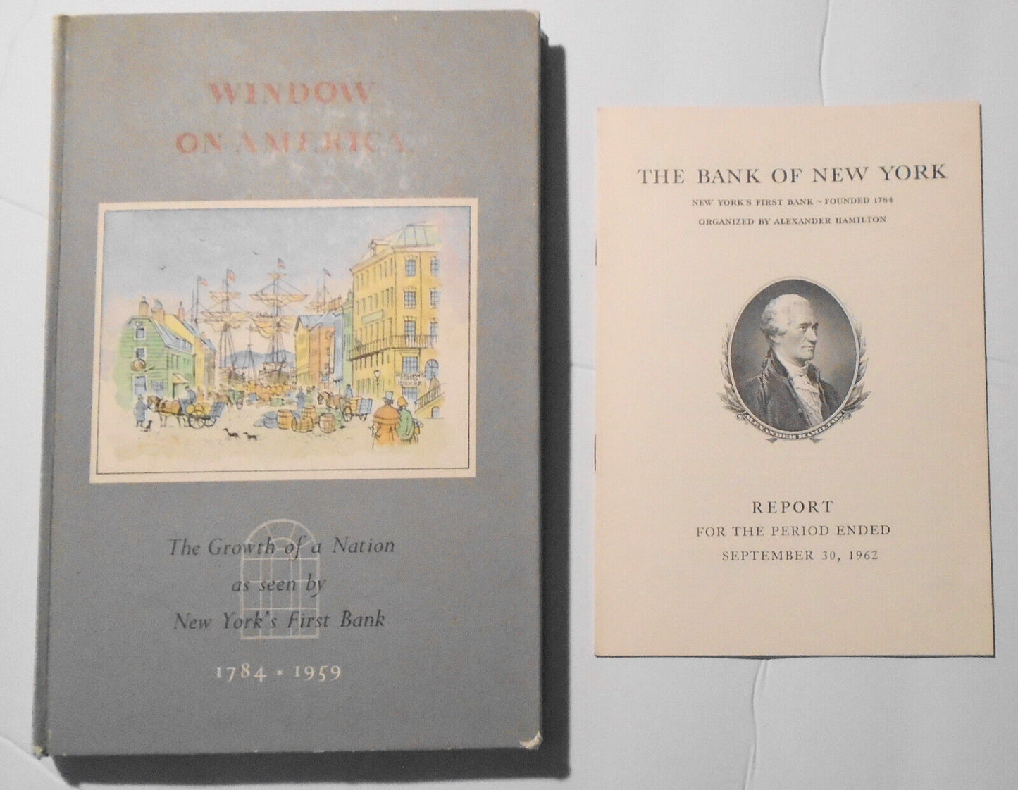 Window on America, by Edward Streeter + The Bank Of New York report, 1962