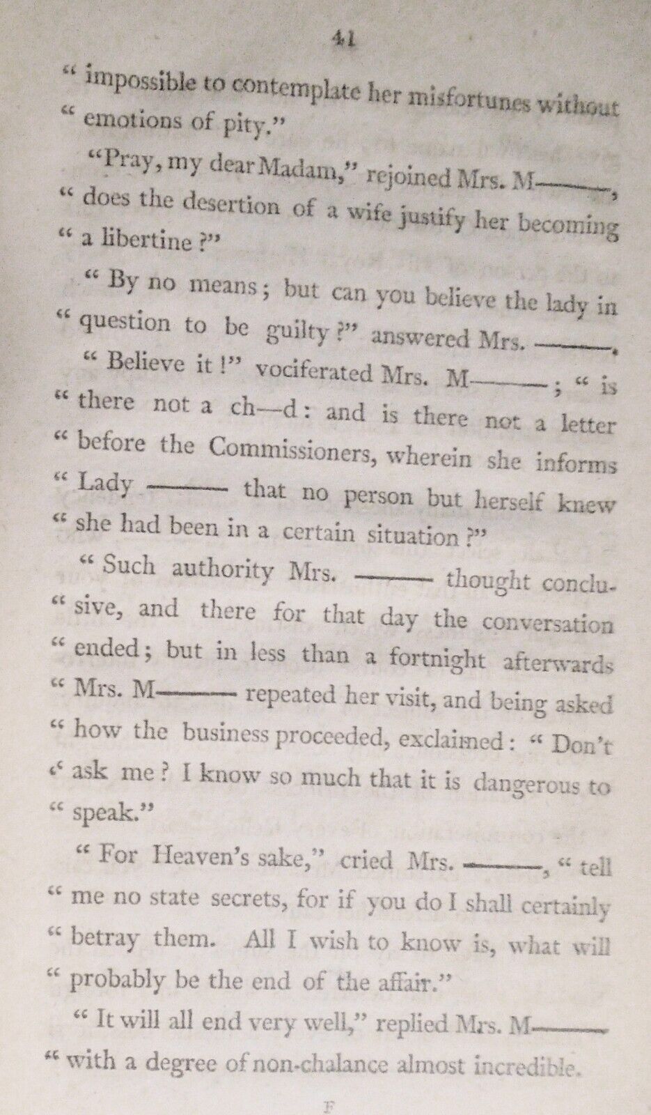 1806 Delicate inquiry! Prince of Wales. A letter to the Earl of Moira