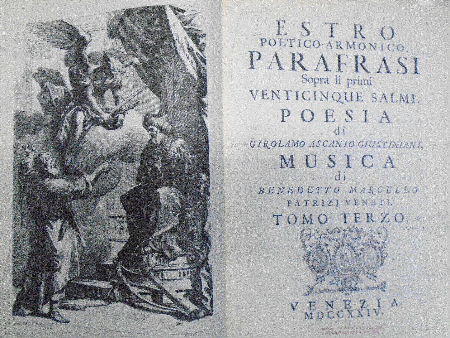 Estro poetico-armonico parafrasi sopra li primi venticinque salmi - Tom 3-4 1967