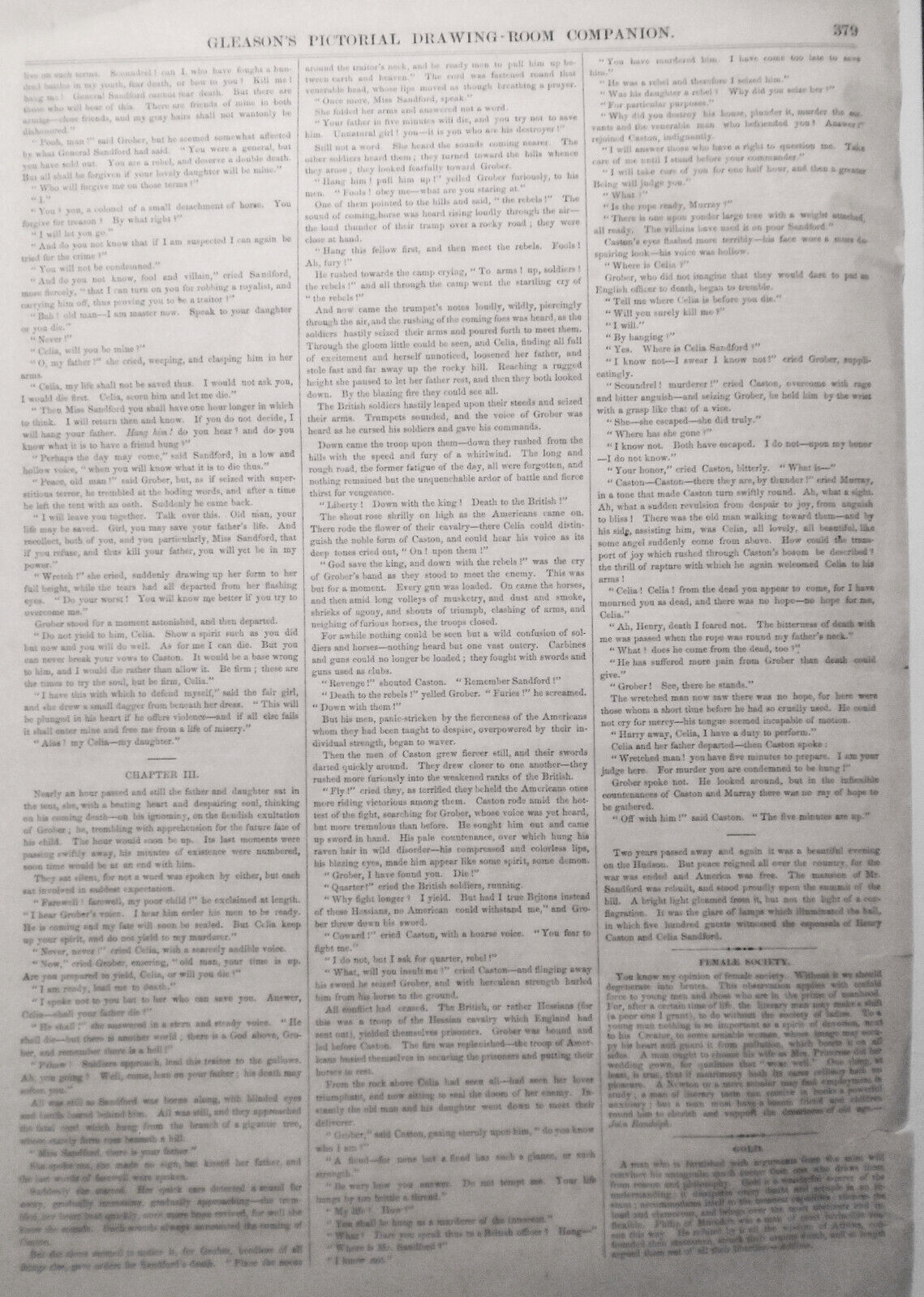 A Masquerade Scene At Cologne & Royal Mail Steamship America Leaving Boston 1854