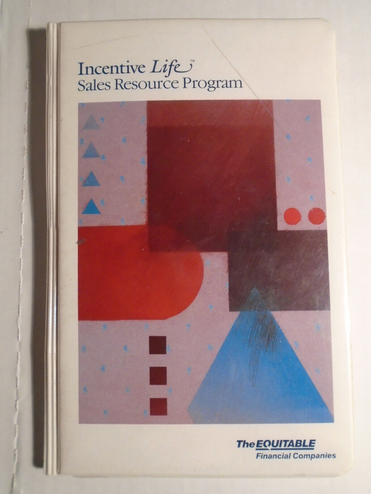 Incentive Life Sales Resource Program by Equitable 1988. IBM 5 1/4" Demo Program