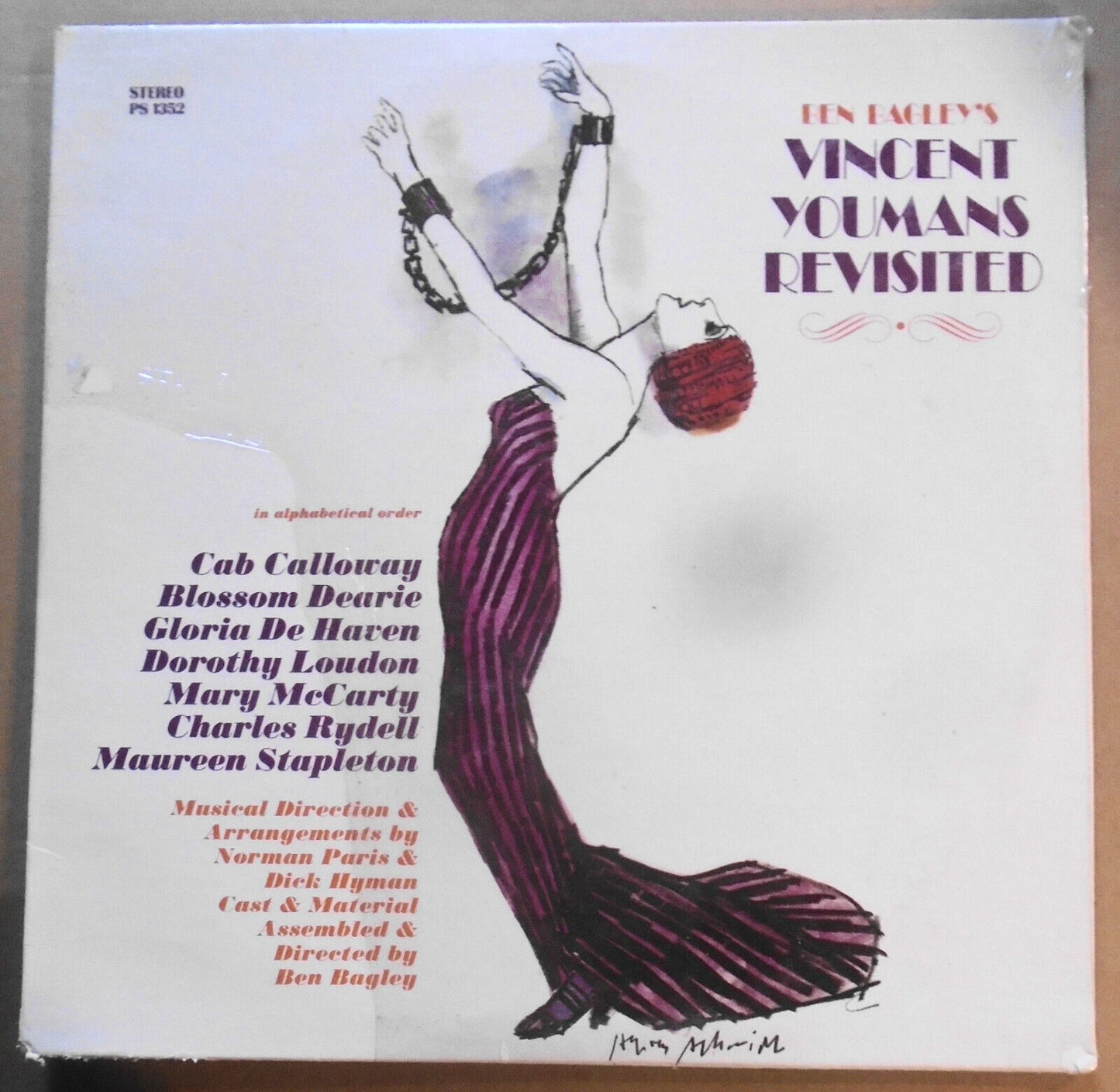 Ben Bagley's Vincent Youmans Revisited  SEALED LP - Blossom Dearie, Cab Calloway