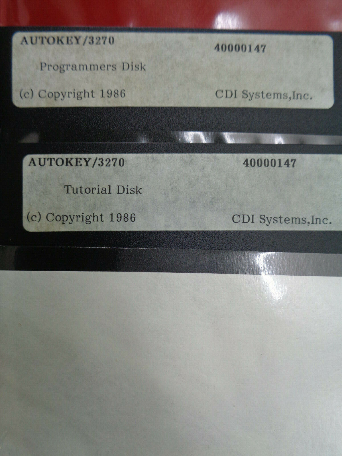 AUTOKEY/3270 by CDI Systems, [Simplifies PC to mainframe communications] 1986