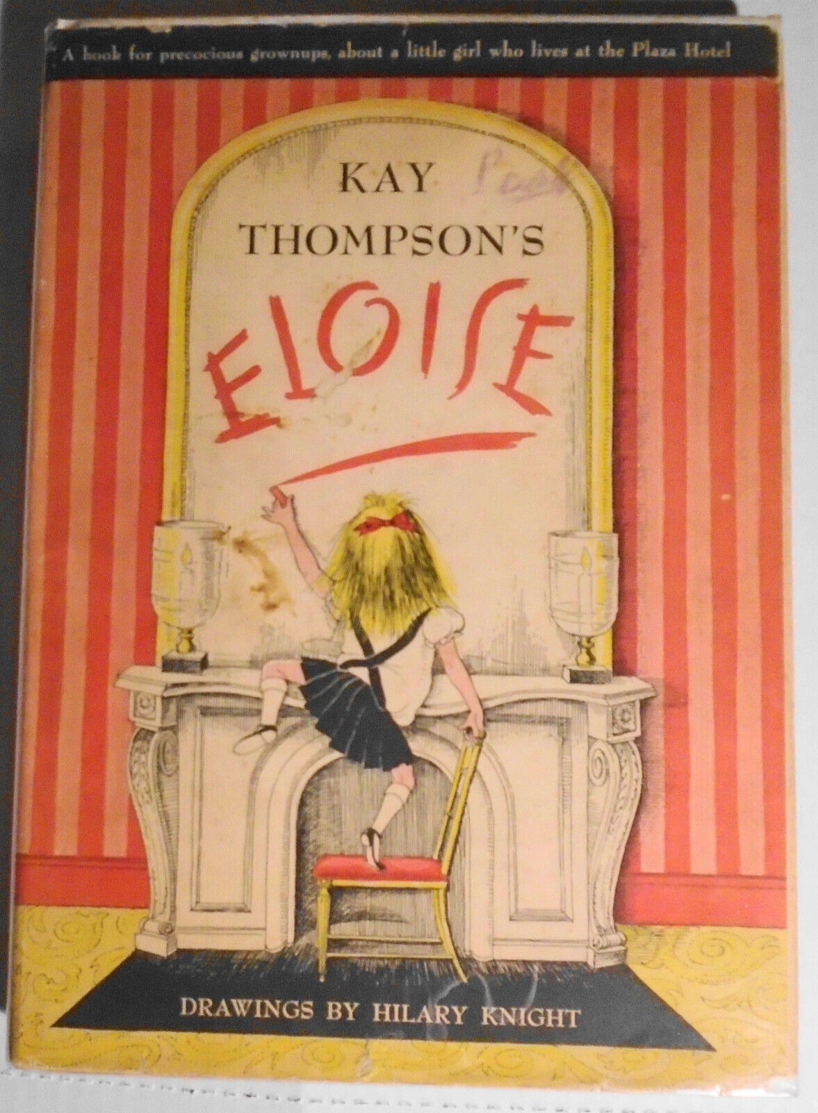 1955 ELOISE, by Kay Thompson. Drawings by Hilary Knight 1st Edition 4th Printing