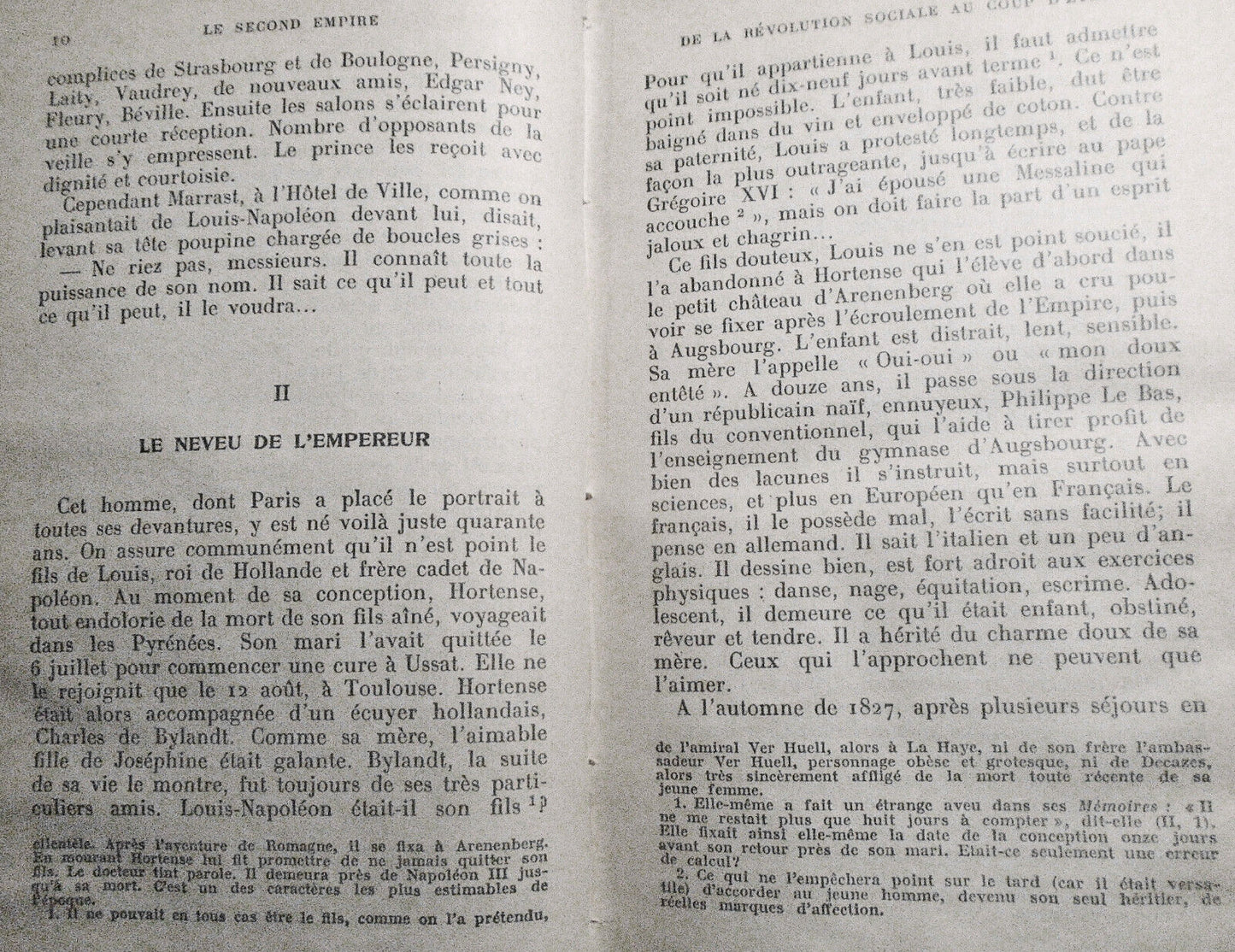 Octave Aubry : Le Second Empire. 1938  Artheme Fayard, Paris - in French