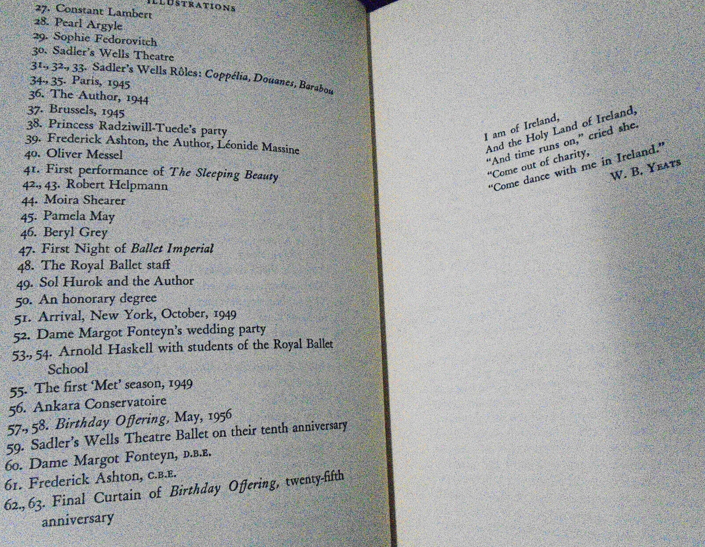 Come dance with me : a memoir, 1898-1956, by Ninette De Valois. 1st edition 1957