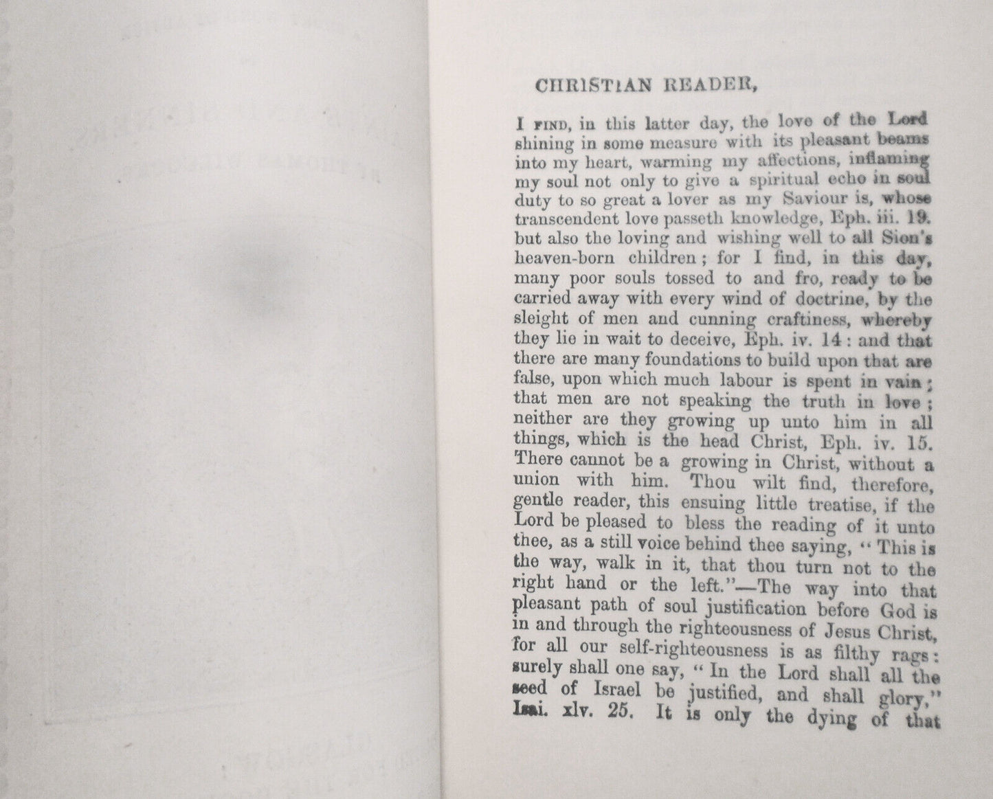[Chapbook] A choice drop of honey from the rock Christ by Thomas Wilcocks [1847]