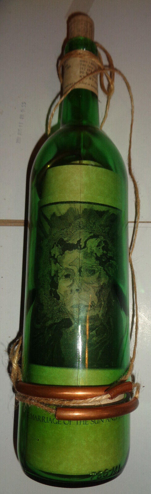 An Interlunar Sunder [Book bound in bottle] by William Kolasa. Ltd Edition, 1999