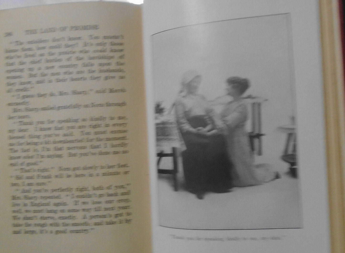 1914 The Land Of Promise Novelization of Somerset Maugham Play by Torbett 1st ed