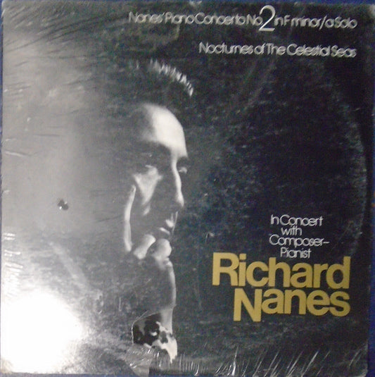 Richard Nanes LP  - Piano concerto No. 2 in F minor [solo]/ Nocturnes...  SEALED