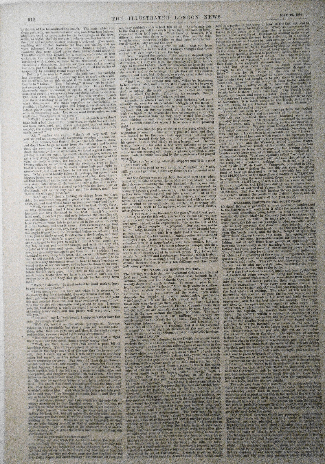 1883  Fishing Industries: Yarmouth Herring/ Int'l Exhibition -many prints & plan