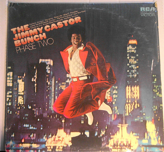 The Jimmy Castor Bunch, Phase Two - LP 1972. LSP-4783. Say Leroy, Party Life etc