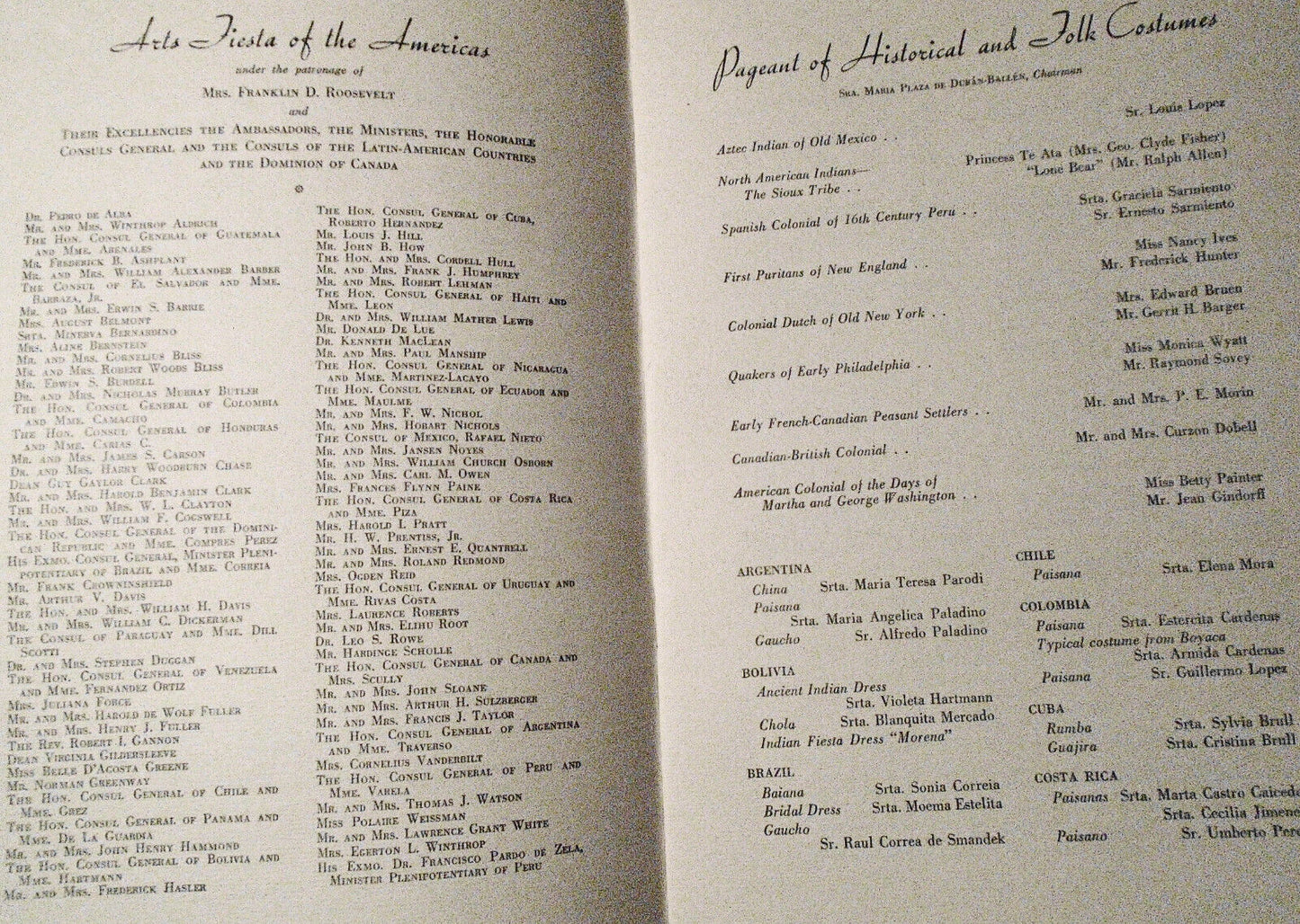 Arts Fiesta Of The Americas - Grand Central Art Galleries, April 16-28, 1945