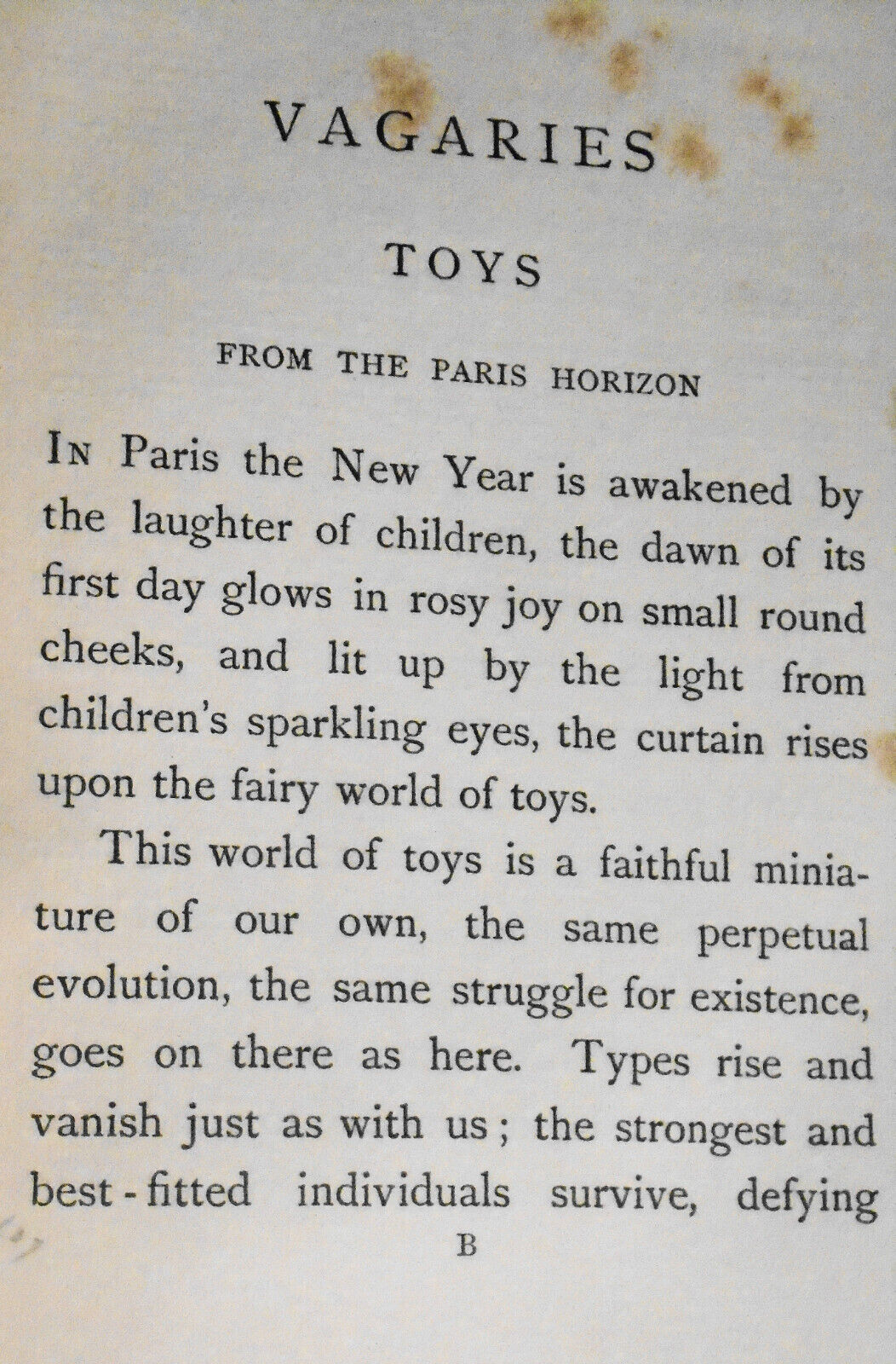 Vagaries, by Axel Munthe. SIGNED First edition, 1898.