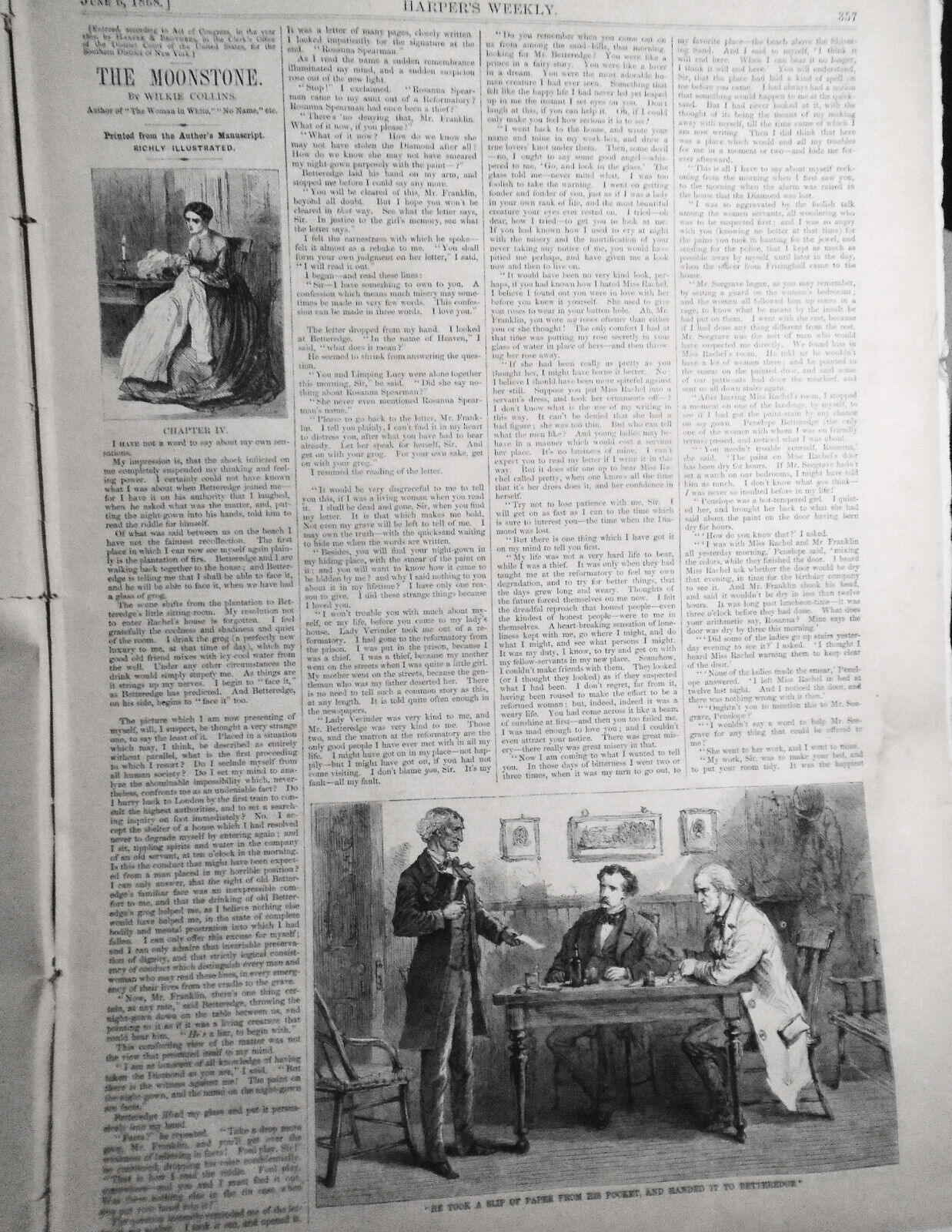Harper's Weekly June 6, 1868: Republican Convention; Monument to dead soldiers