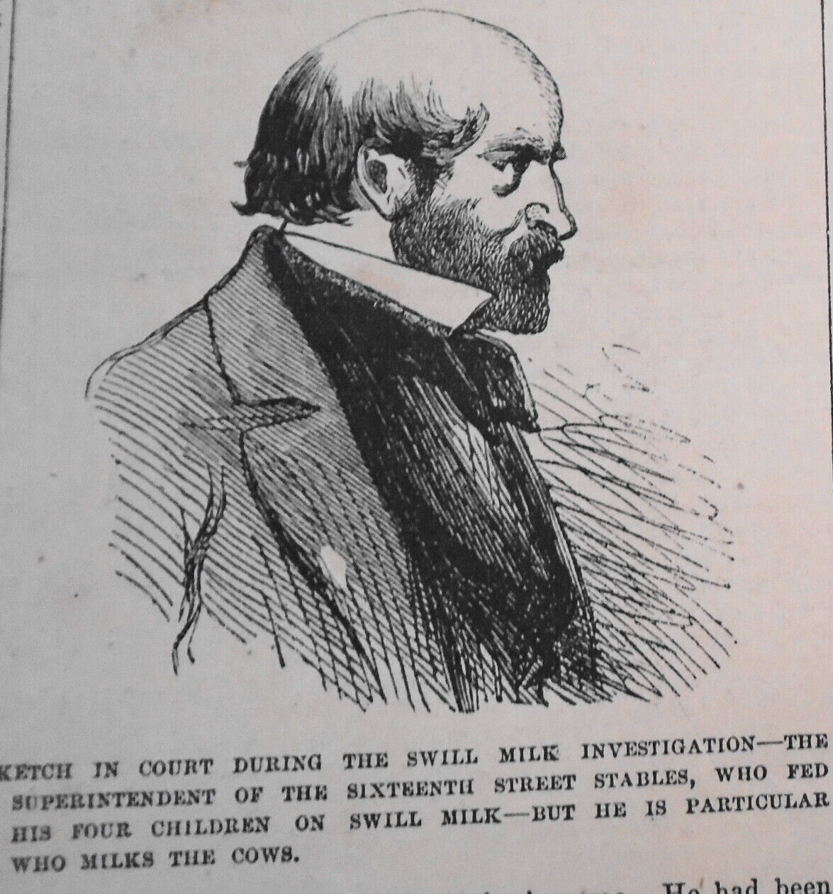 Swill Cow Stables, North Fifth Street Williamsburg - Frank Leslie's June 19,1858