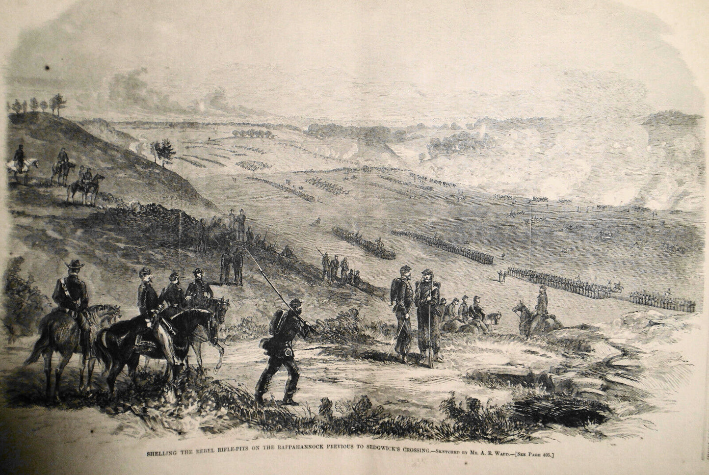 Harper's Weekly June 27, 1863 - Civil War reports / Map of Theatre of Operations