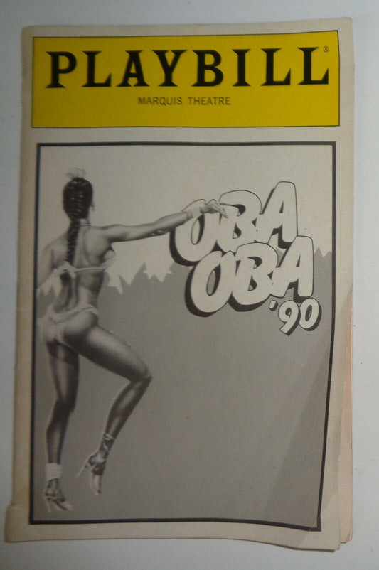 OBA OBA '90 - PLAYBILL - OPENING NIGHT: MARCH 15, 1990. Brazilian Extravaganza