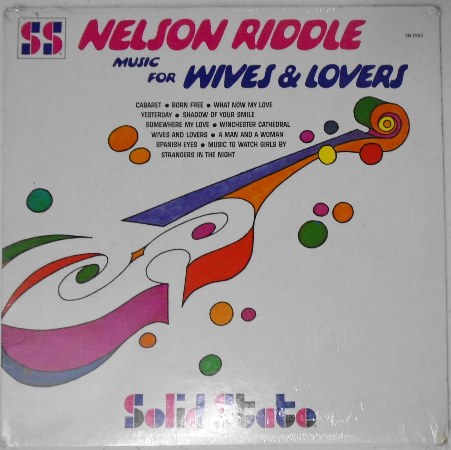 Nelson Riddle : Music for Wives & Lovers - LP -  NEW, SEALED! 1967 SM-17013