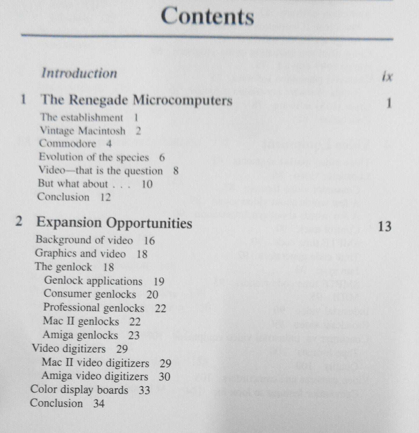Desktop Video Production by Michael Brown. First Edition, 1990.