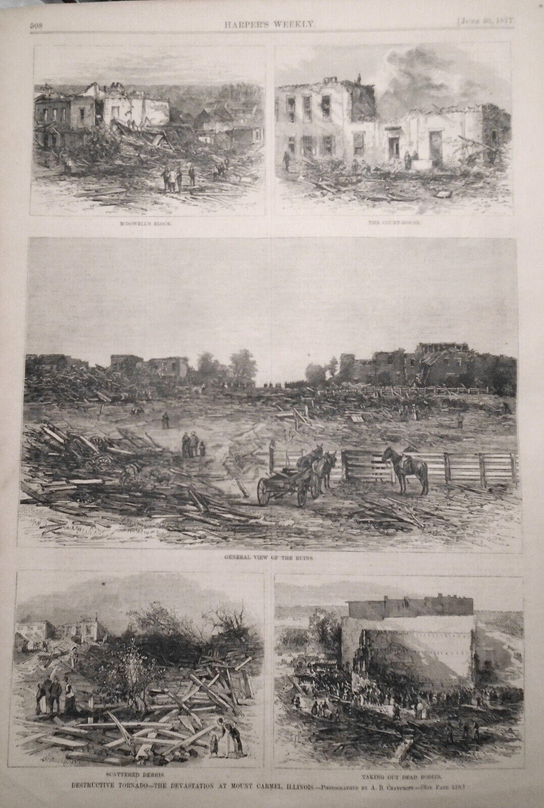 Harper's Weekly - Original Complete Issue June 30, 1877. Russia Turk War, Masons