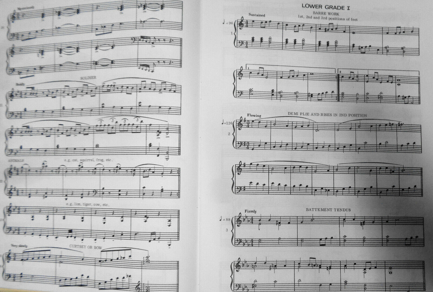 Music for the ballet grades, by Joan Hall.