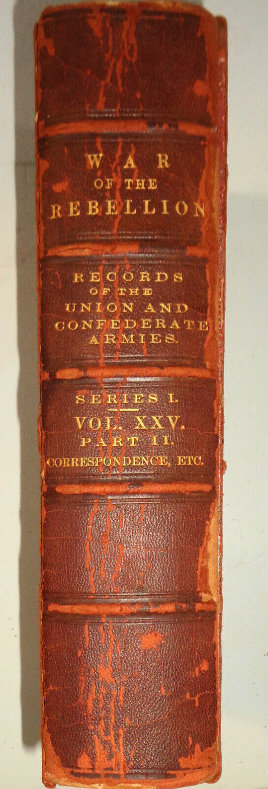 1889 War of Rebellion - Ser 1, Vol 25 Part 2, Correspondence N.VA, W. VA, MD, PA