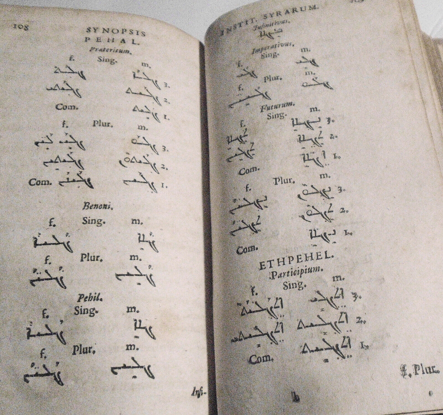 1746 Fundamenta Punctationis Linguae Sanctae, by Jacob Alting