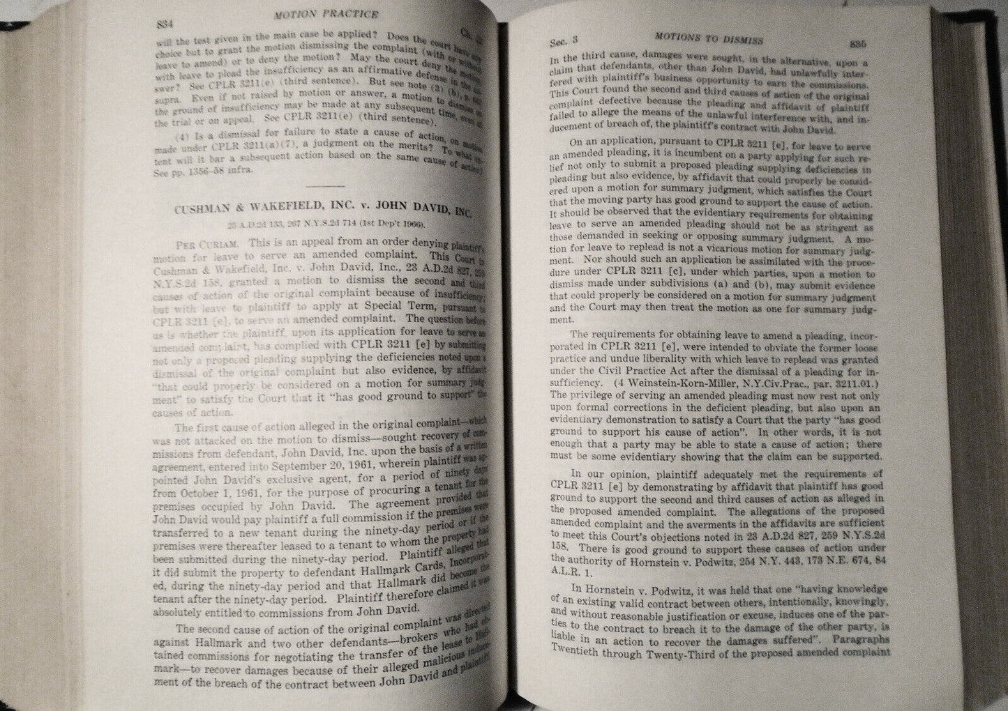 [Law] New York Practice : Case, other materials - Peterfreund, McLaughlin  1973
