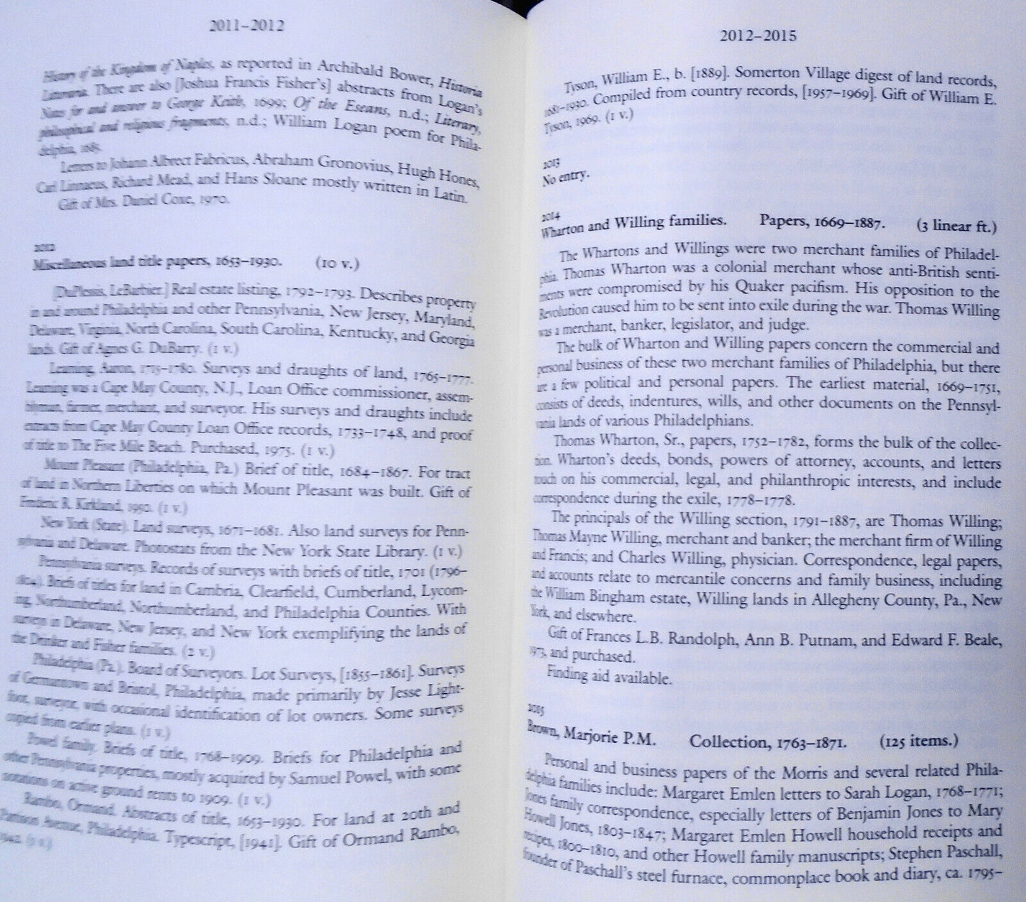 Guide to the Manuscript Collections of the Historical Society of Pennsylvania.