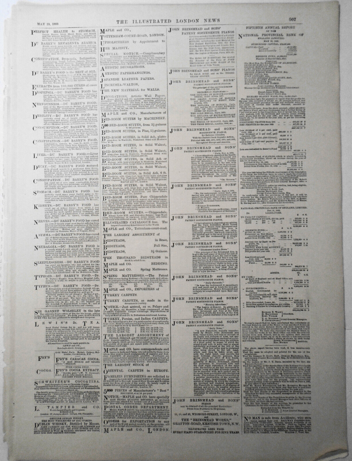 1883  Fishing Industries: Yarmouth Herring/ Int'l Exhibition -many prints & plan
