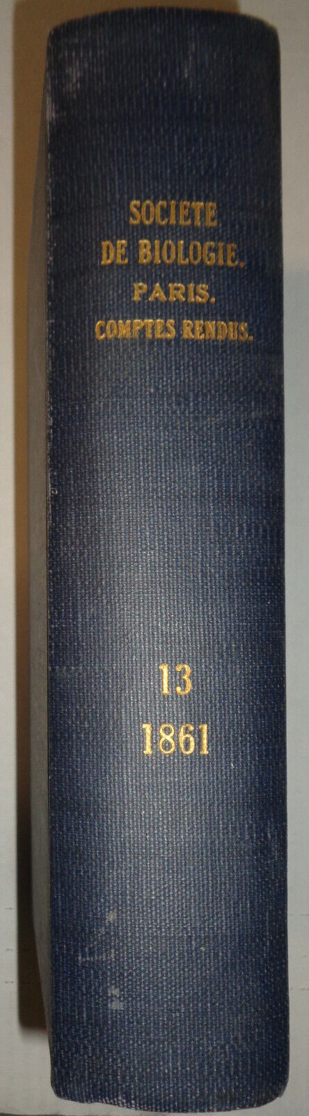 1861 COMPTES RENDUS DES SEANCES ET MEMOIRES DE LA SOCIETE DE BIOLOGIE Ser 3 T3