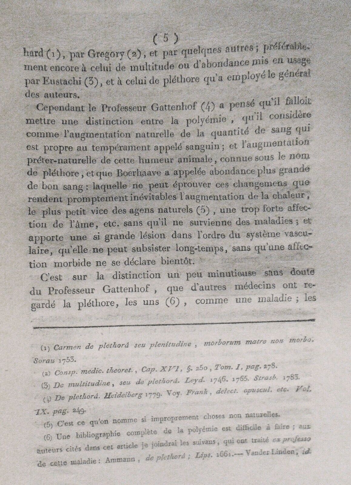 1807 Dissertations sur la polyémie ou pléthore sanguine - by Louis-Cle Benoit