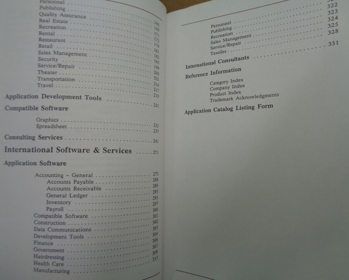PROGRESS fourth-generation application development system catalog 1987