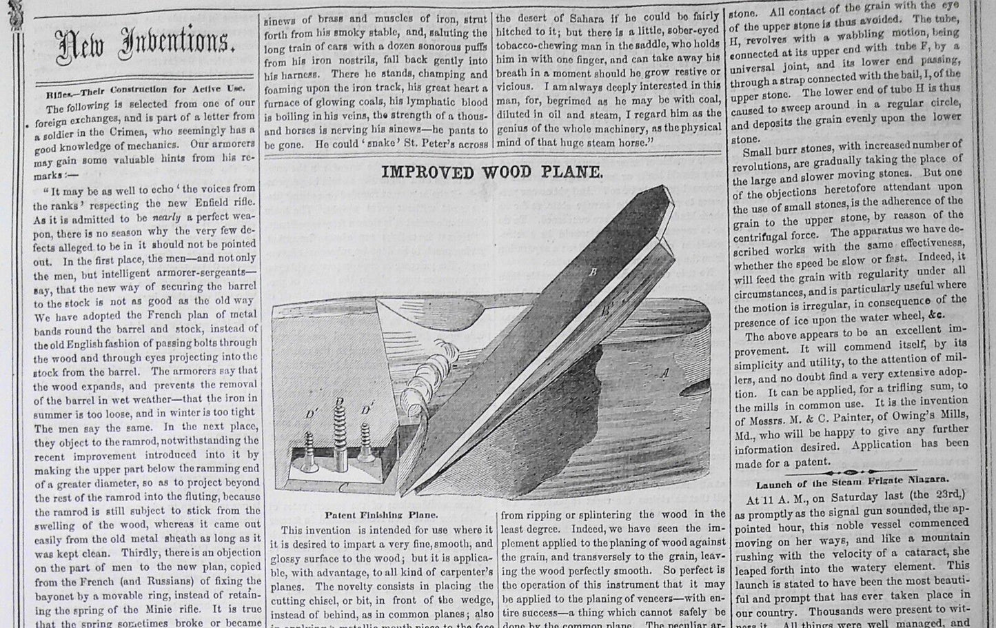 Scientific American, March 1, 1856. Bees and the honey; expelling rats, etc