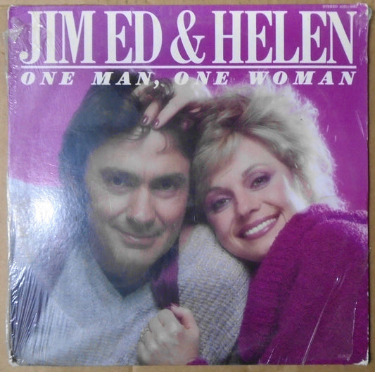 Jim Ed [Brown] & Helen [Cornelius] : One Man, One Woman - LP -  Promo - *SEALED*